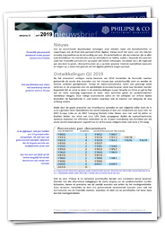 Nieuwsbrief april 2019 - Philipse & Co